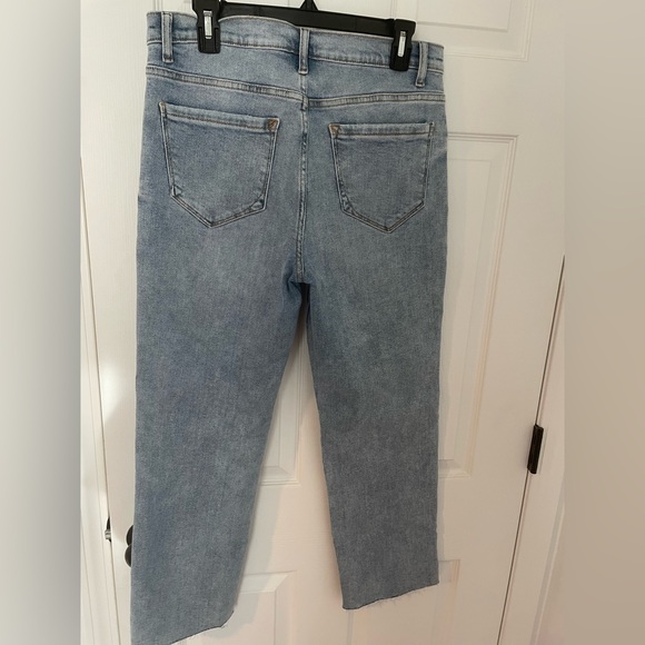 Kensie Light Blue Straight Leg Jeans - Picture 4 of 4